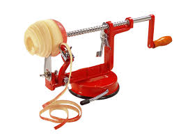 Apfelschälmaschine mit Vacuumfuß